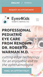Mobile Screenshot of eyes4kids.com